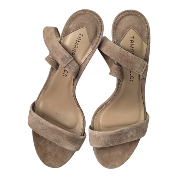 Tamara Mellon Studded Heel Sandals - Picture 6 of 8